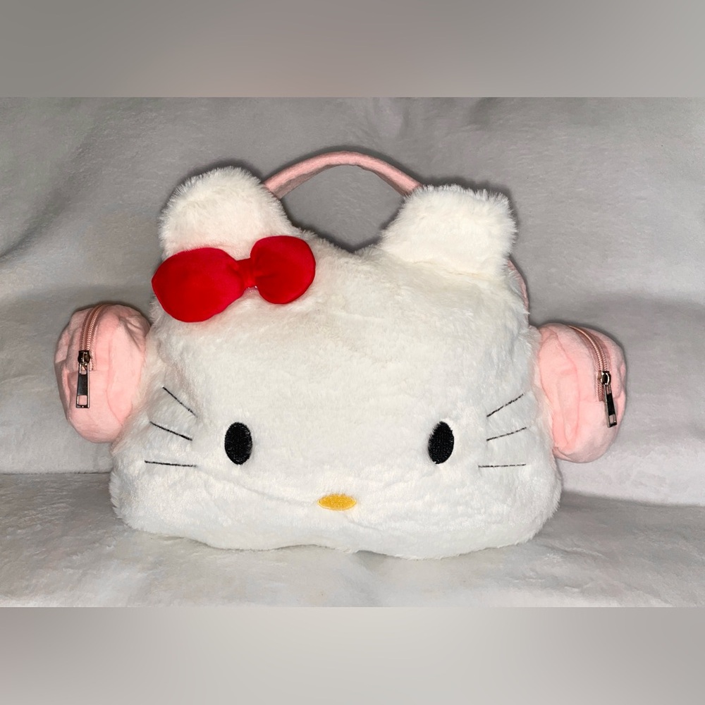 Hello Kitty Plush Backpack